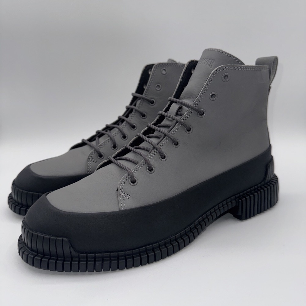 Camper Pix Boots Women's Size 9 EU 40 Gray Leather